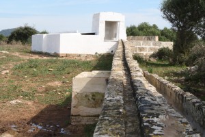 The refurbished cistern 