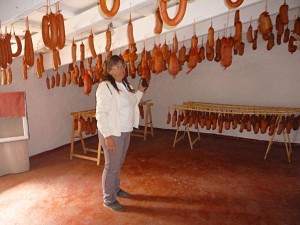 Sobrassada is a cold meat from Menorca