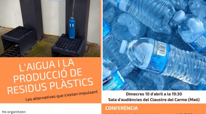 Conference on drinking water and the overuse of plastic
