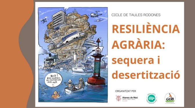 Thursday 6th: Agricultural Resilience kicks off the round table series at the Ateneu