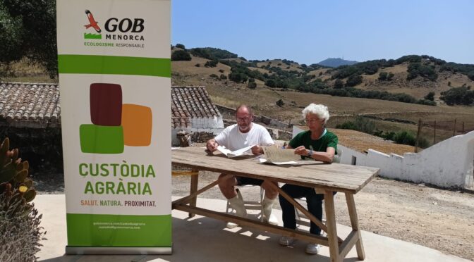 Binisserralla, new farm under GOB Menorca’s Land Stewardship scheme